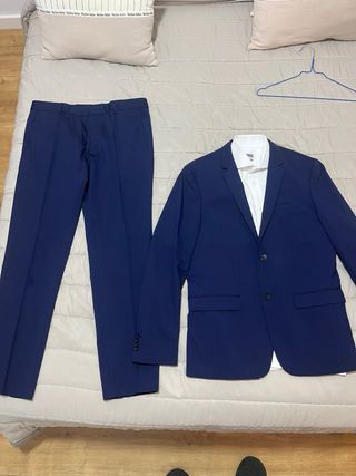 Traje Azul Calvin Klein