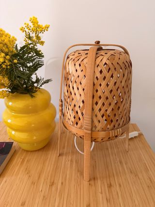Lámpara IKEA Bambú Natural