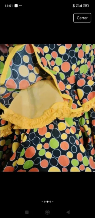 Traje Flamenca Manuela Macias