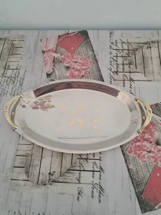 Vassoio ovale AR.CAS acciaio inox 18/10