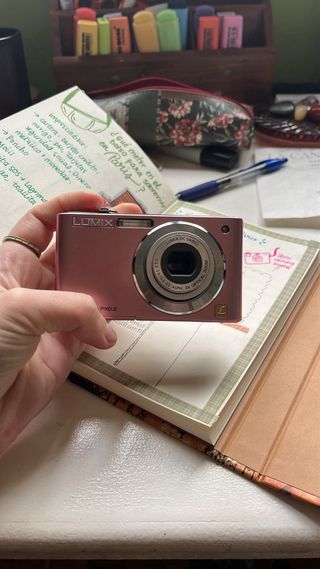 Cámara Digital Panasonic Lumix Rosa