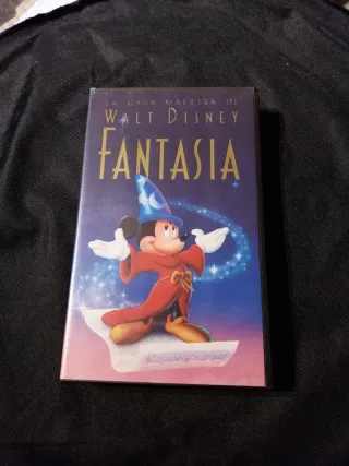 VHS Fantasía Walt Disney