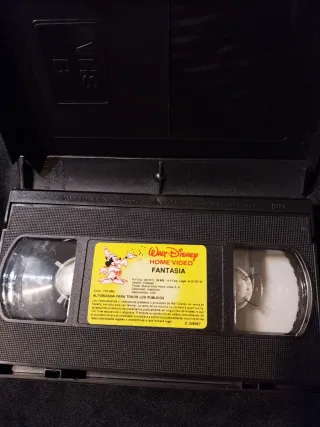 VHS Fantasía Walt Disney