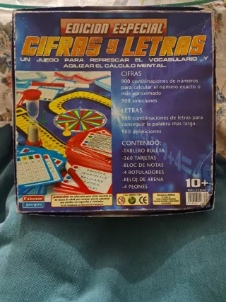 Juego de mesa Cifras y Letras Edición Especial
