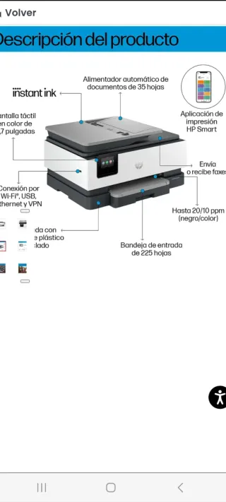 Impresora HP Todo en Uno