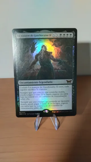 La Masacre de Ganchocarne II Carta Magic Foil