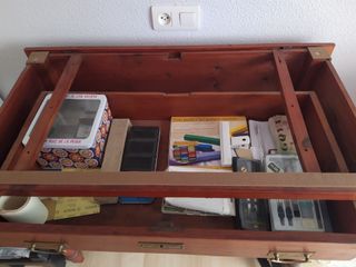 Mesa de cerezo Antigua