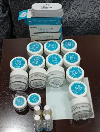 Kit Uñas Andreia Dip Powder y Builder