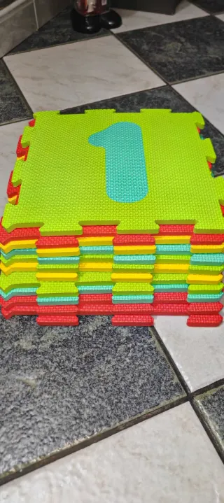 Tappetino puzzle numeri