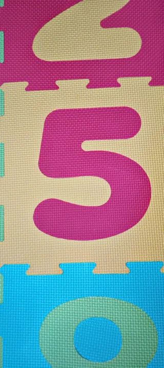 Tappetino puzzle numeri