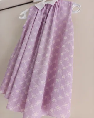 Vestito Elisabetta Franchi bimba lilla fantasia