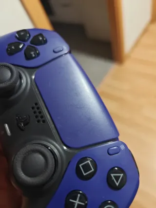 Mando PS5 Morado Lila + Joysticks Magnéticos