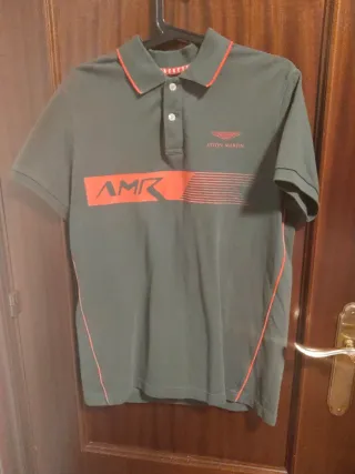 Camisa Hackett Aston Martin Verde