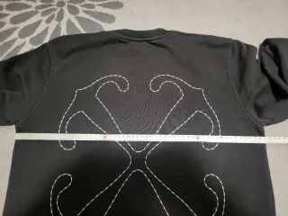 Felpa Off-White Nera