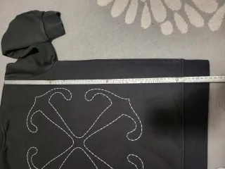 Felpa Off-White Nera