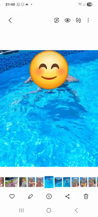 Piscina desmontable 4x4m con depuradora