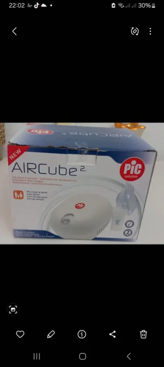 Nebulizador Inhalador AIRCube 2