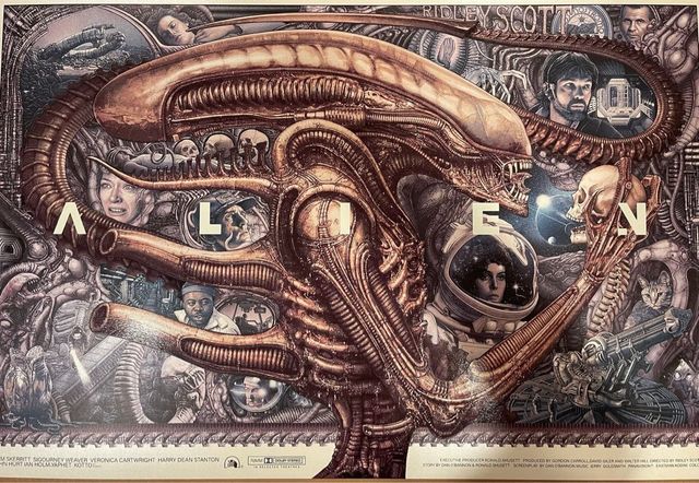 Lamina de arte Alien variant ise ananphada