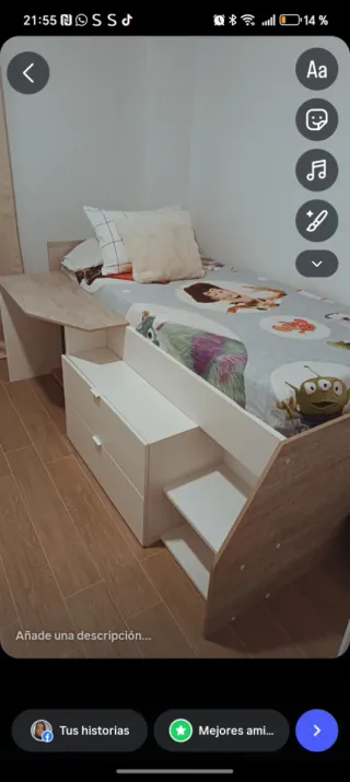 Cama infantil nueva