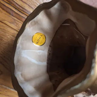 Thun Vintage Angelo in ceramica con candela