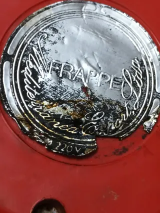 Picadora de hielo profesional vintage 70 con sello