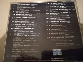 Música latina: bolero, mambo, cubana (5 cds)