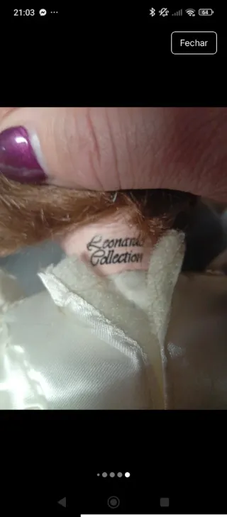 Boneca Leonardo Collection Porcelana