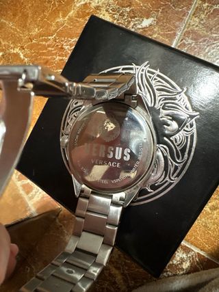 Reloj Versus Versace Azul y Plateado