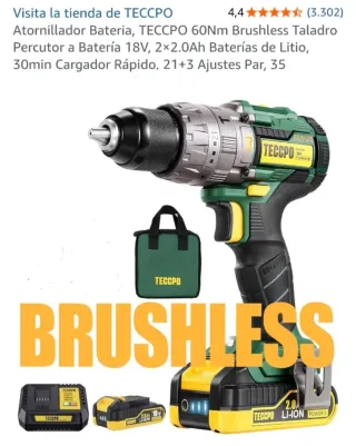 Taladro Atornillador Percutor bateria