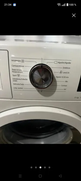 Lavadora Bosch Serie 6 9kg A+++ ECO SILENCE DRIVE