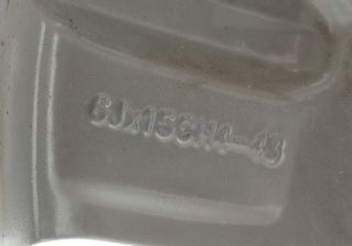 Llanta dacia 2424013 8200760342 sandero ambiance