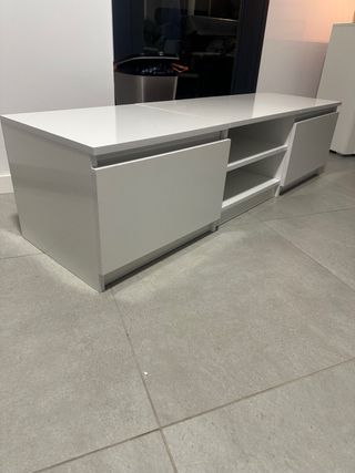 Mueble TV comedor blanco