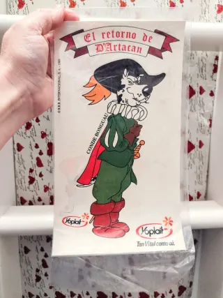 ANTIGUA PROMOCIÓN YOPLAIT AÑOS 80 DARTACAN