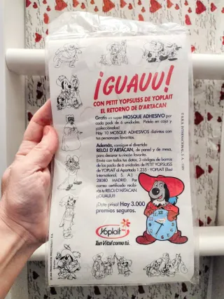 ANTIGUA PROMOCIÓN YOPLAIT AÑOS 80 DARTACAN