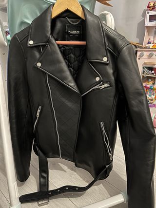 Chaqueta cuero Pull&Bear Talla M