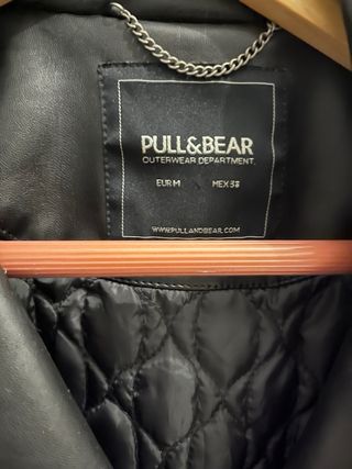 Chaqueta cuero Pull&Bear Talla M