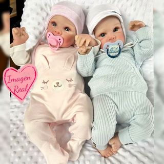 Muñeca reborn bebé silicona