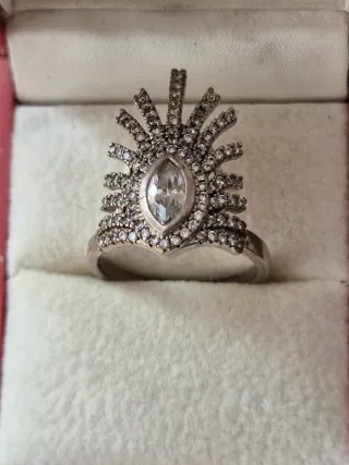 Anillo Plata 925 con Circonitas