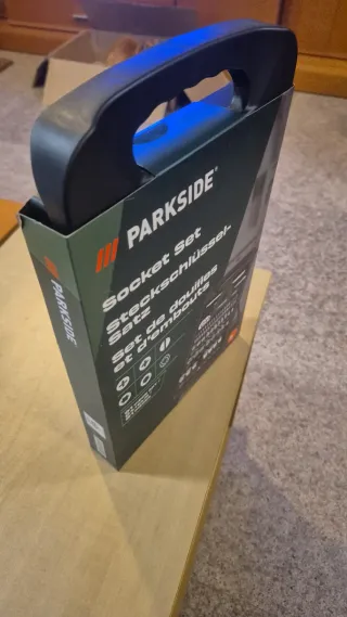 Juego de llaves de vaso y puntas Parkside