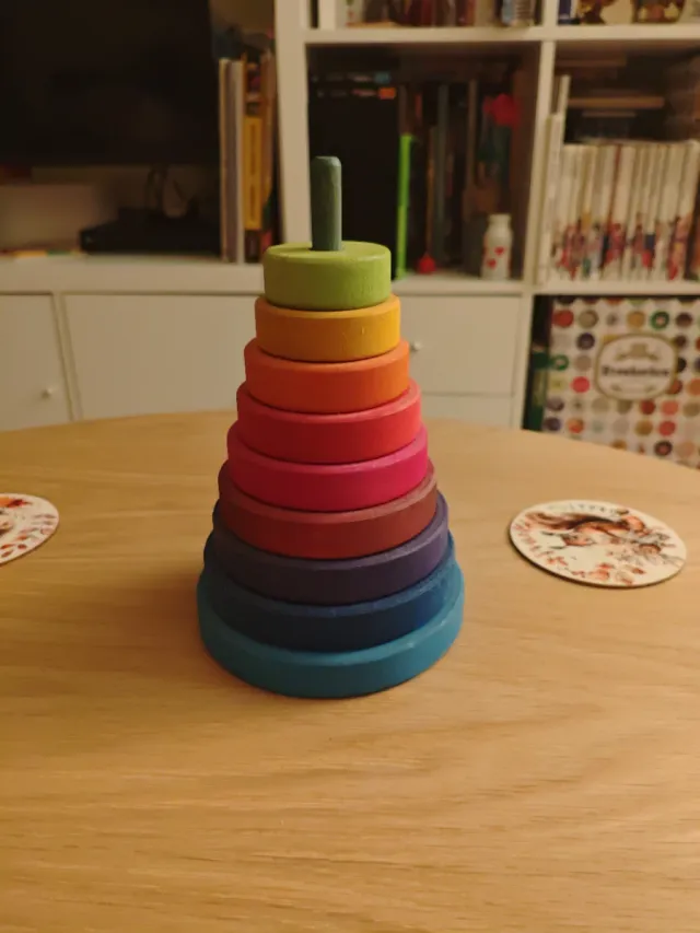 Torre Waldorf de madera