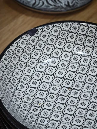 13 Platos hondo decorados hostelería