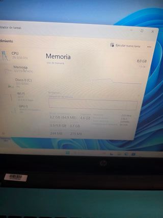Ordenador portátil HP i5 SÉPTIMA GENERACIÓN, 8RAM