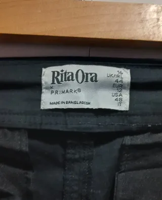 Pantalón Ancho Negro