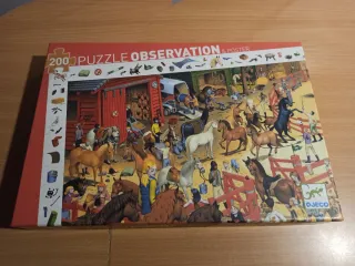 Puzzle Djeco 200 piezas Observación