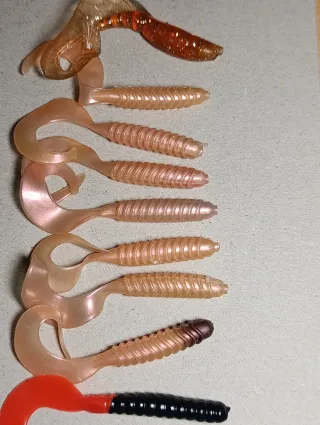 Lote 9 señuelos pesca