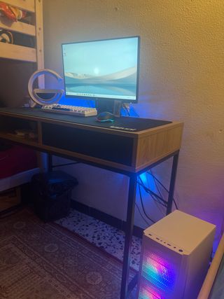 PC Gamer Completo Blanco y Multicolor