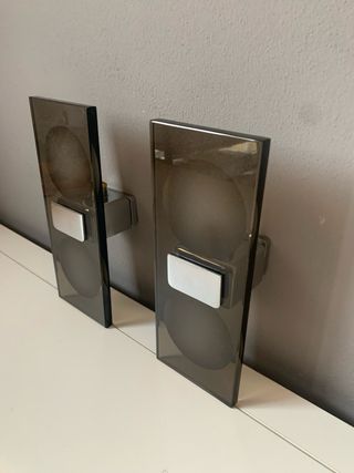 Coppia lampade Applique Vintage