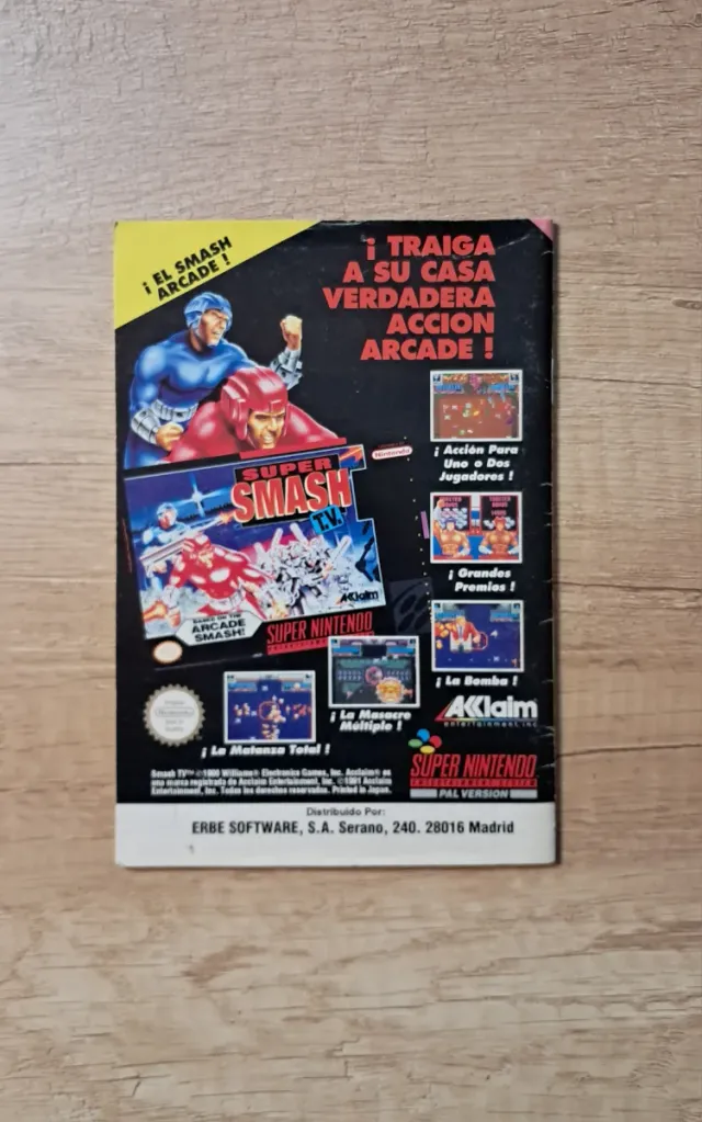 Krusty's Super Fun House PAL-ESP Super Nintendo