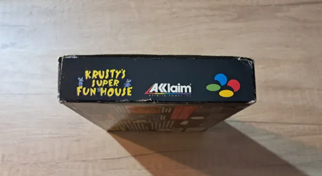 Krusty's Super Fun House PAL-ESP Super Nintendo