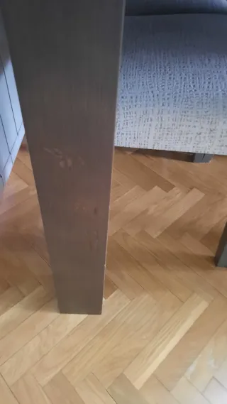 Mesa comedor extensible y 4 sillas